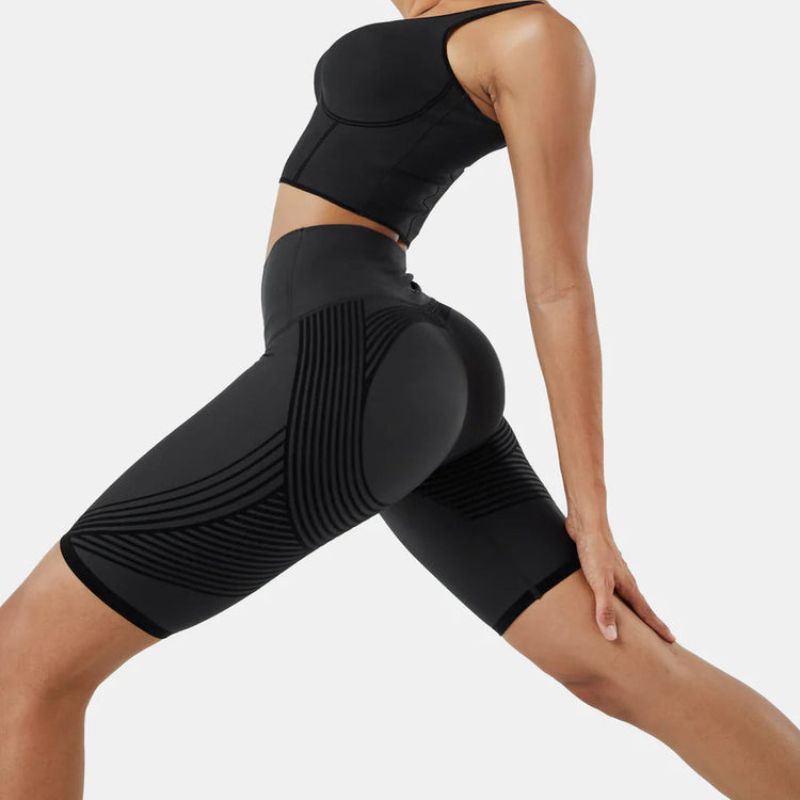 SculptLab 3D Compression Shorts (Black)