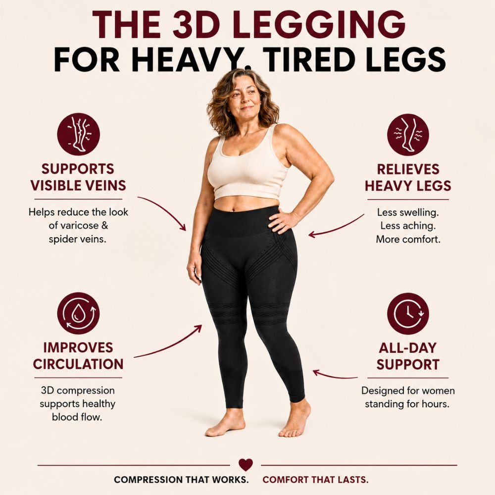 The Heavy-Leg Reverser™ 3D Compression Legging