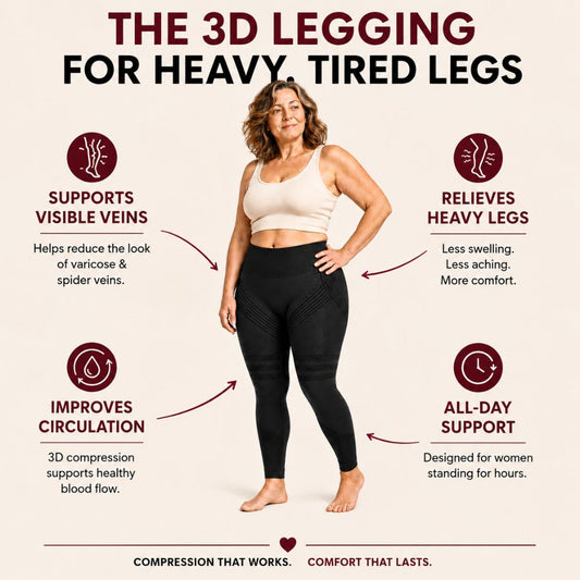 The Heavy-Leg Reverser™ 3D Compression Legging
