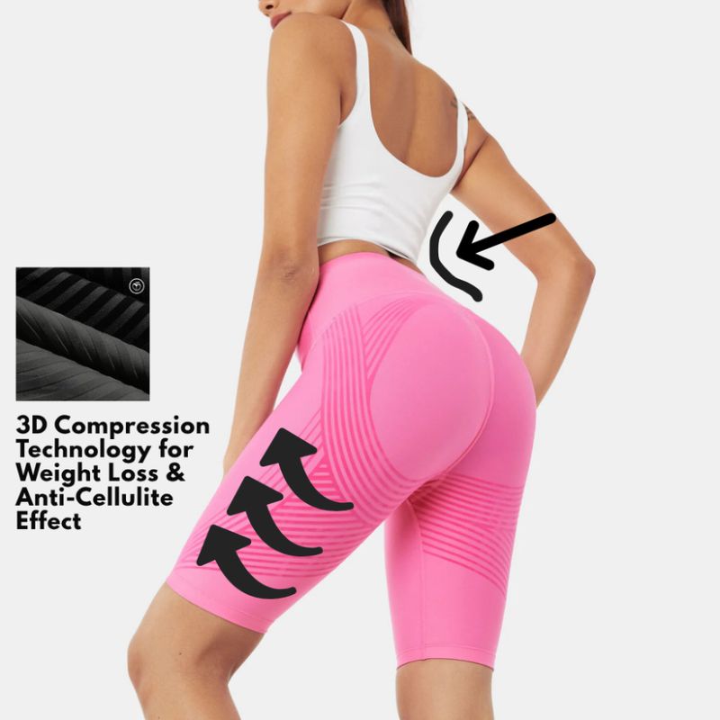 SculptLab 3D Compression Shorts (Black)
