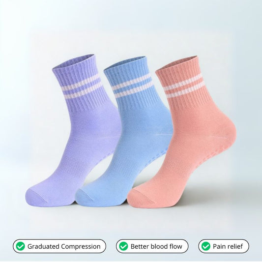 3D Compression color socks 3-Pack Socks