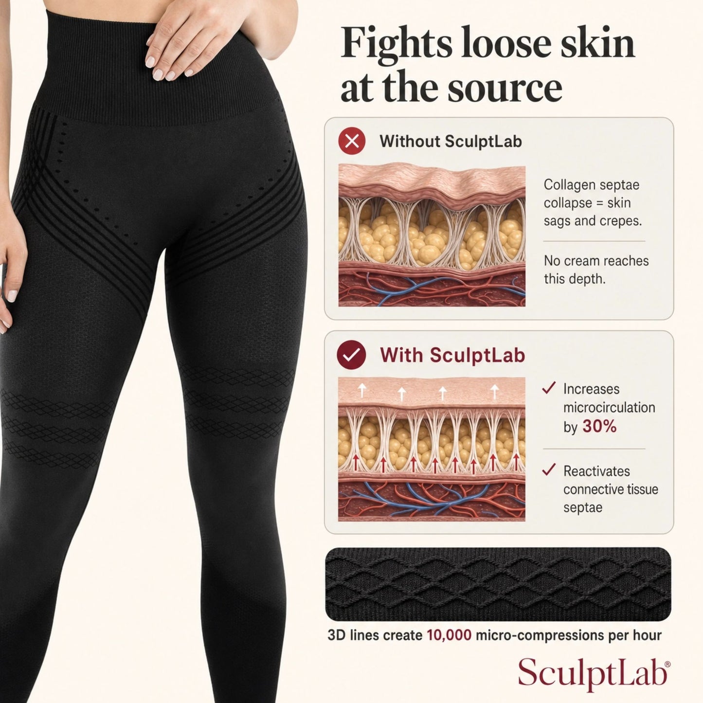The Loose Skin Reverser™ 3D Sculpting Legging